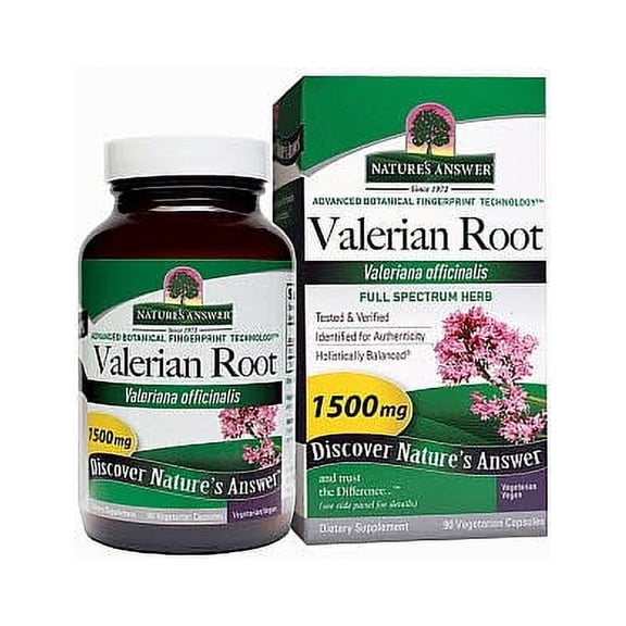 Nature's Answer Valerian Root 90 Vegetarian Capsules