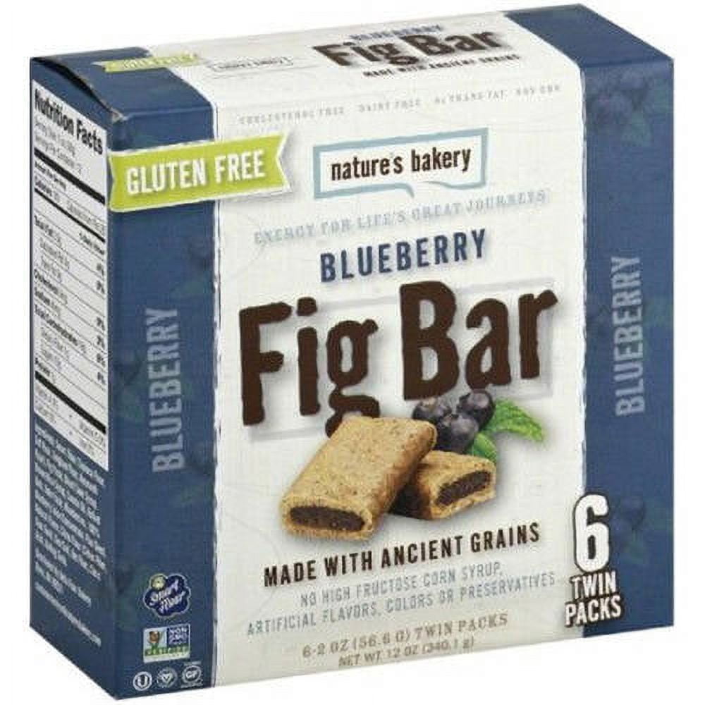 Nature's Bakery Blueberry Fig Bar, 12 oz, (Pack of 12)