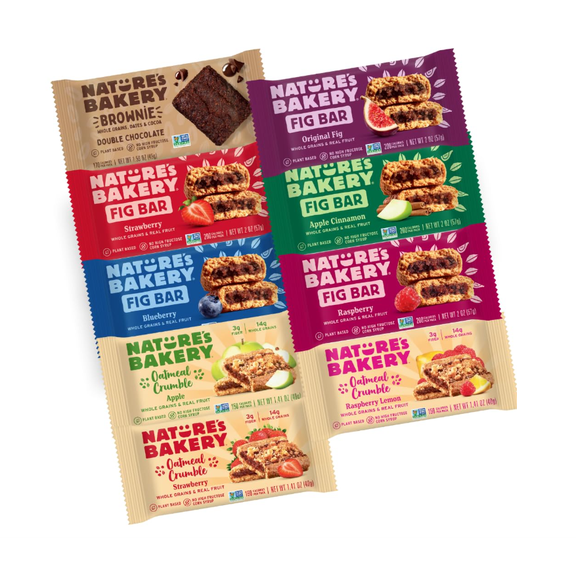 Natures Bakery Fig Bars Variety Pack, 36 Count | Whole Grain, Vegan Snack Packs
