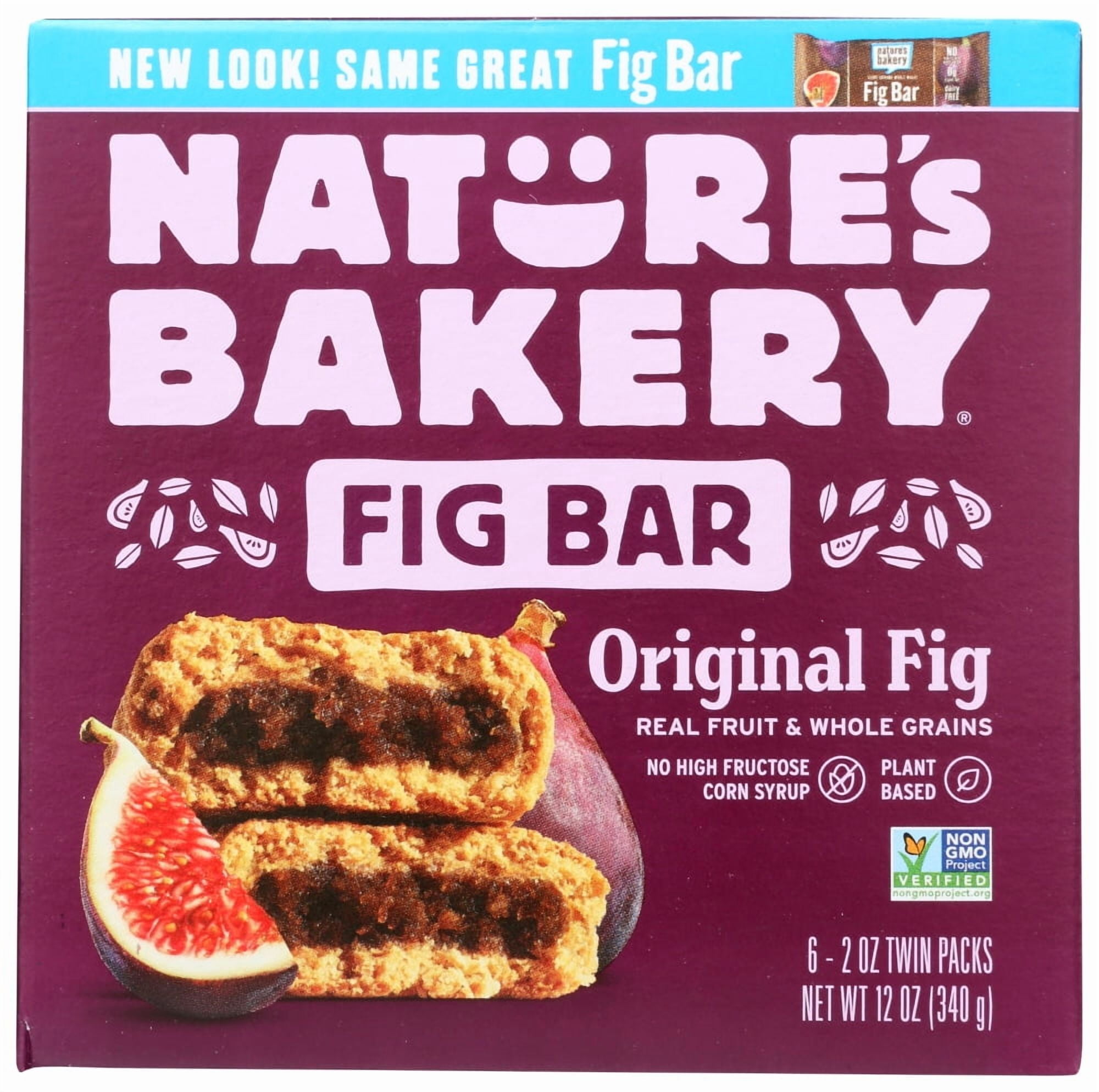 Nature's Bakery Original Fig Bars, 2 oz Snack Bars (36 Ct), Plant-Based, Non-GMO, Vegan