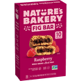 thumbnail image 1 of Nature's Bakery Raspberry Fig Bars Snack, 10 Pack, 2 oz Each, Box, 1 of 12