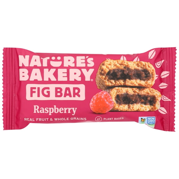 (84 pack) Nature's Bakery Raspberry Fig Bar in Convenient 2 oz Plastic Wrapper