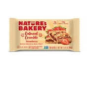 Nature's Bakery Strawberry Oatmeal Crumble Bar with Wrapper, 1.41 oz