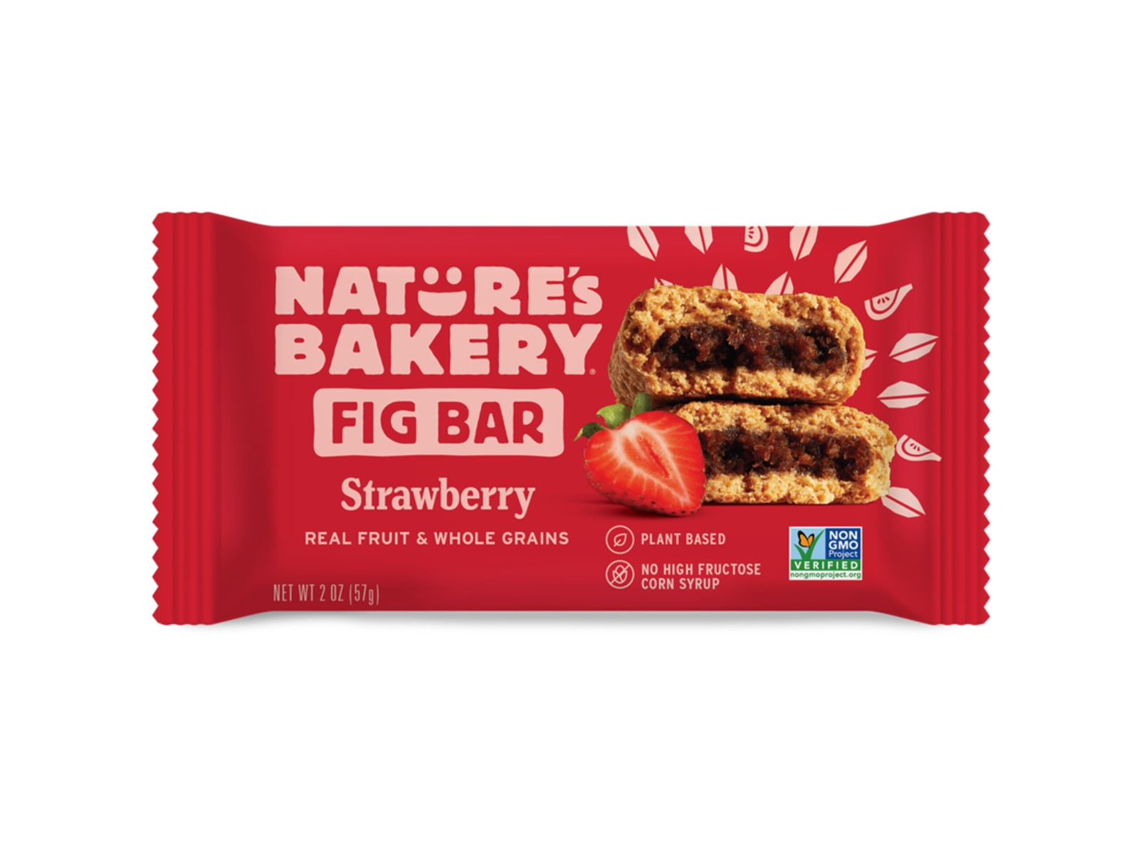 Nature's Bakery Strawberry Whole Wheat Fig Bars, 12 Count Box
