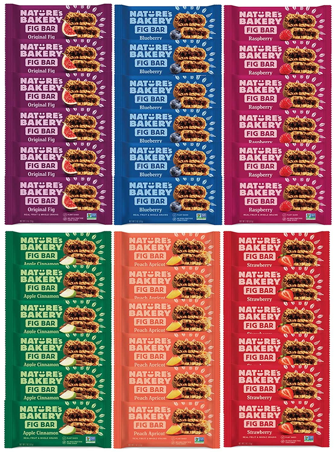 Nature's Bakery Whole Wheat Fig Bars, 36 Count, 36 ct