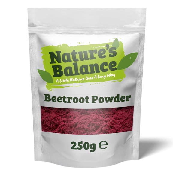 Nature's Balance Beetroot Powder 250g Dried Ground Beetroot Sweet & Earthy
