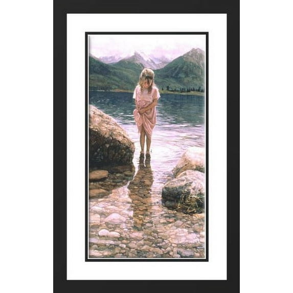 Nature's Beauty 20x23 Framed and Double Matted Art Print by Hanks, Steve