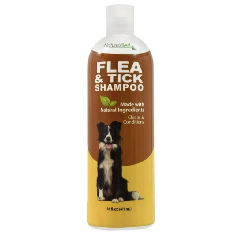 Nature s Best Flea Tick Shampoo 16 oz. Bottles PACK OF 2