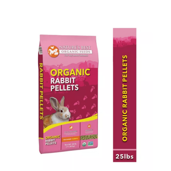 Nature's Best Organic Pelleted Rabbit Food, 25 lb. Bag