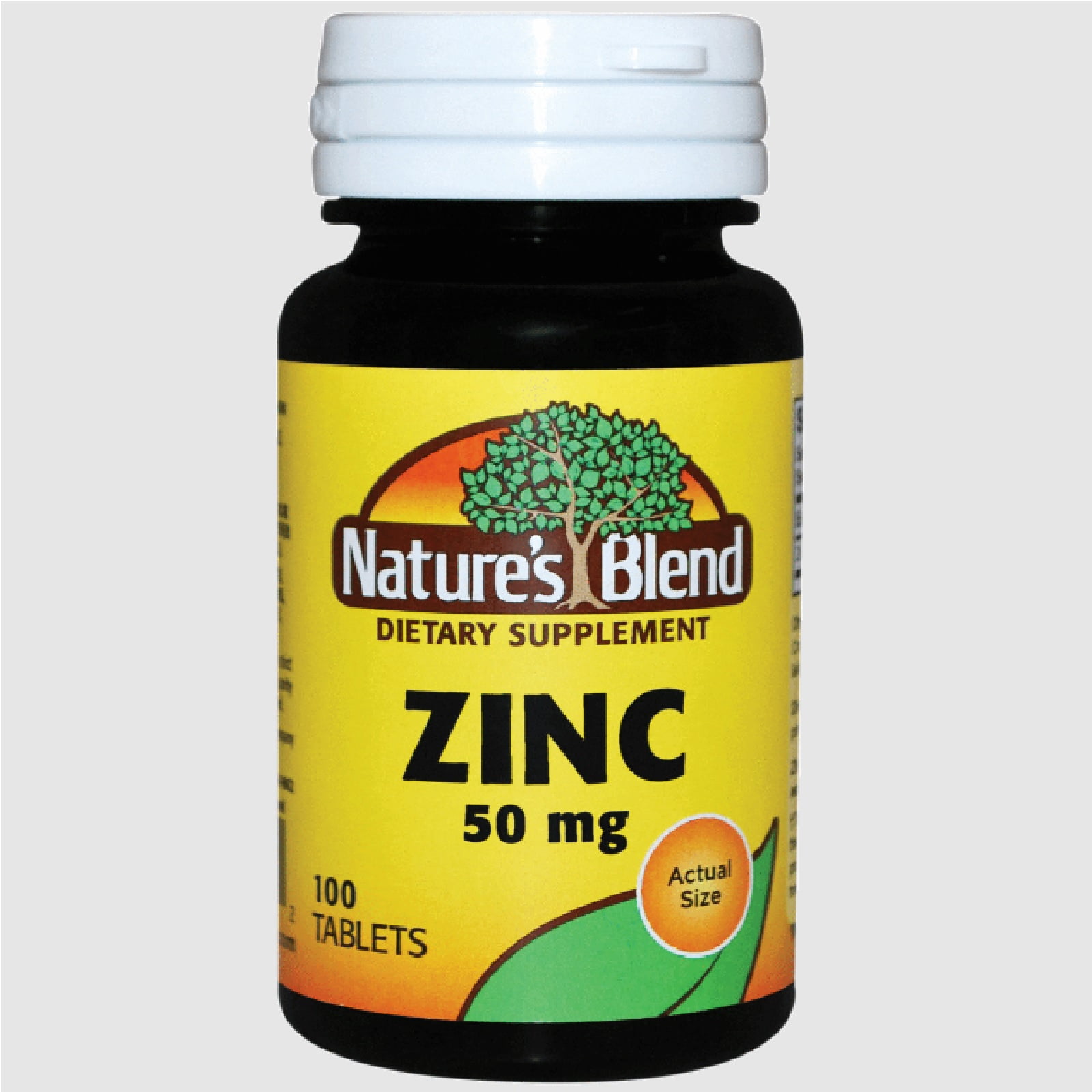 Nature's Blend Essential Nutrient & Body Mineral Gluconate Zinc 50mg