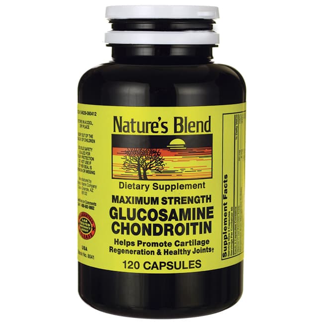 Nature's Blend 8041 Glucosamine/Chondroitin Maximum Strength
