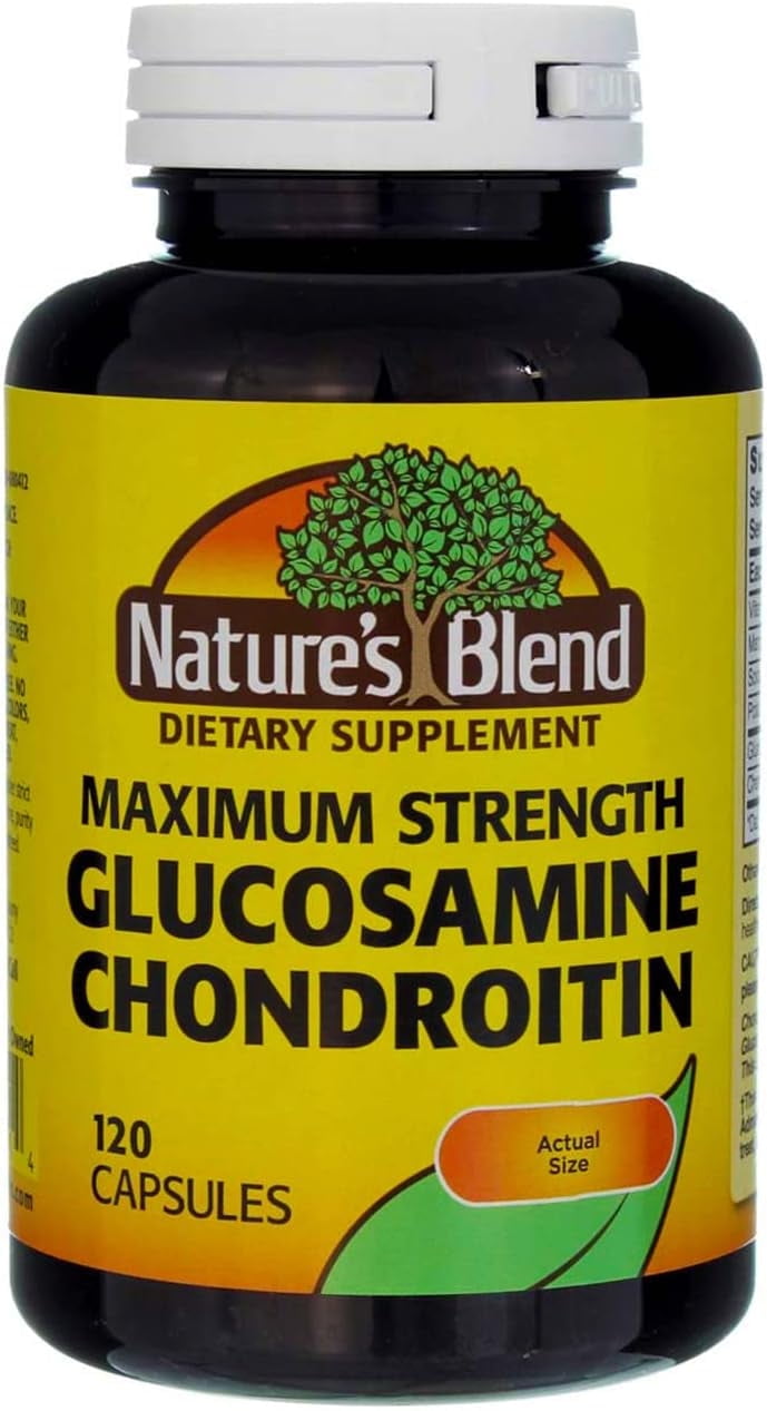Nature's Blend Glucosamine Chondroitin Maximum Strength Supplement
