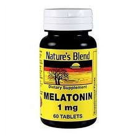 Nature's Blend Melatonin 1 mg 60 Tablets