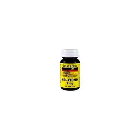 Nature's Blend Melatonin 1 mg 60 Tablets