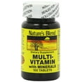 thumbnail image 1 of Nature's Blend Multivitamin with Minerals Tablets, 100 Ct, 1 of 4
