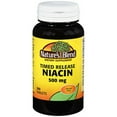 thumbnail image 1 of Nature's Blend Niacin Dietary Supplement Tablets, 500 mg, 100 Count, 1 of 4