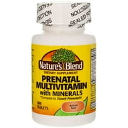 Nature's Blend Prenatal Multivitamin Tablets, 100 Count