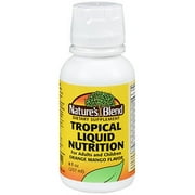 Natures Blend Tropical Liquid Nutrition Orange Mango Flavor - 8 oz