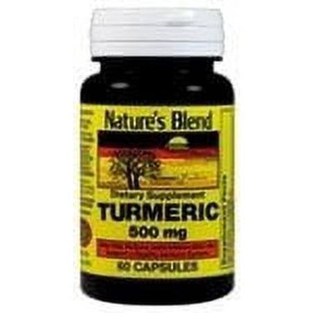 Nature's Blend Turmeric 500 mg 60 Capsules