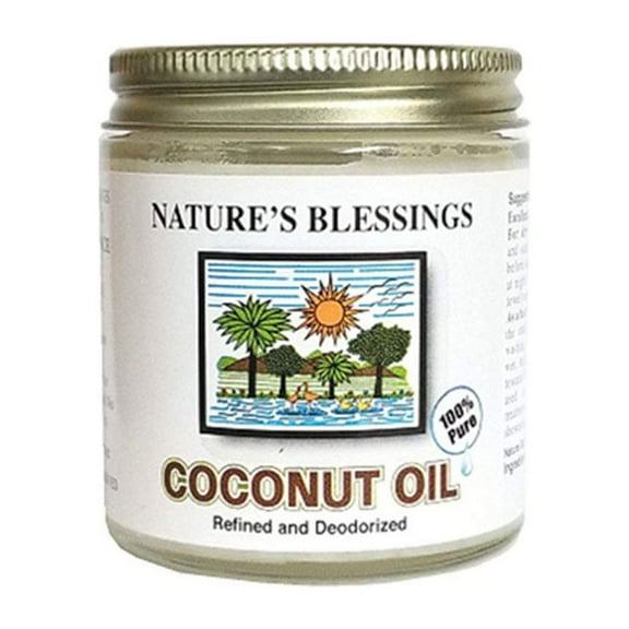 Nature's Blessings 100 Pure Coconut Oil, 3.88 Oz.