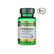 Natures Bounty 5Mg Melatonin Treat Relaxation & Sleep Aid, 90Ct, 6-Pack