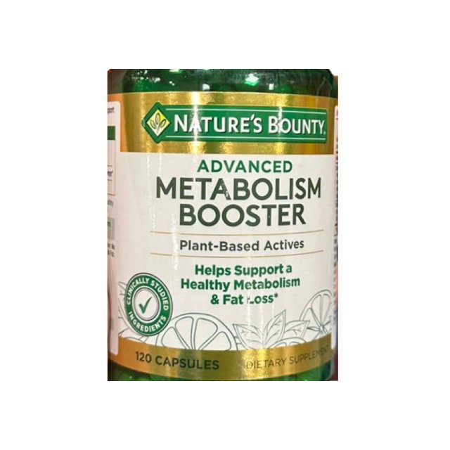 Nature’s Bounty Advanced Metabolism Booster 120 Count