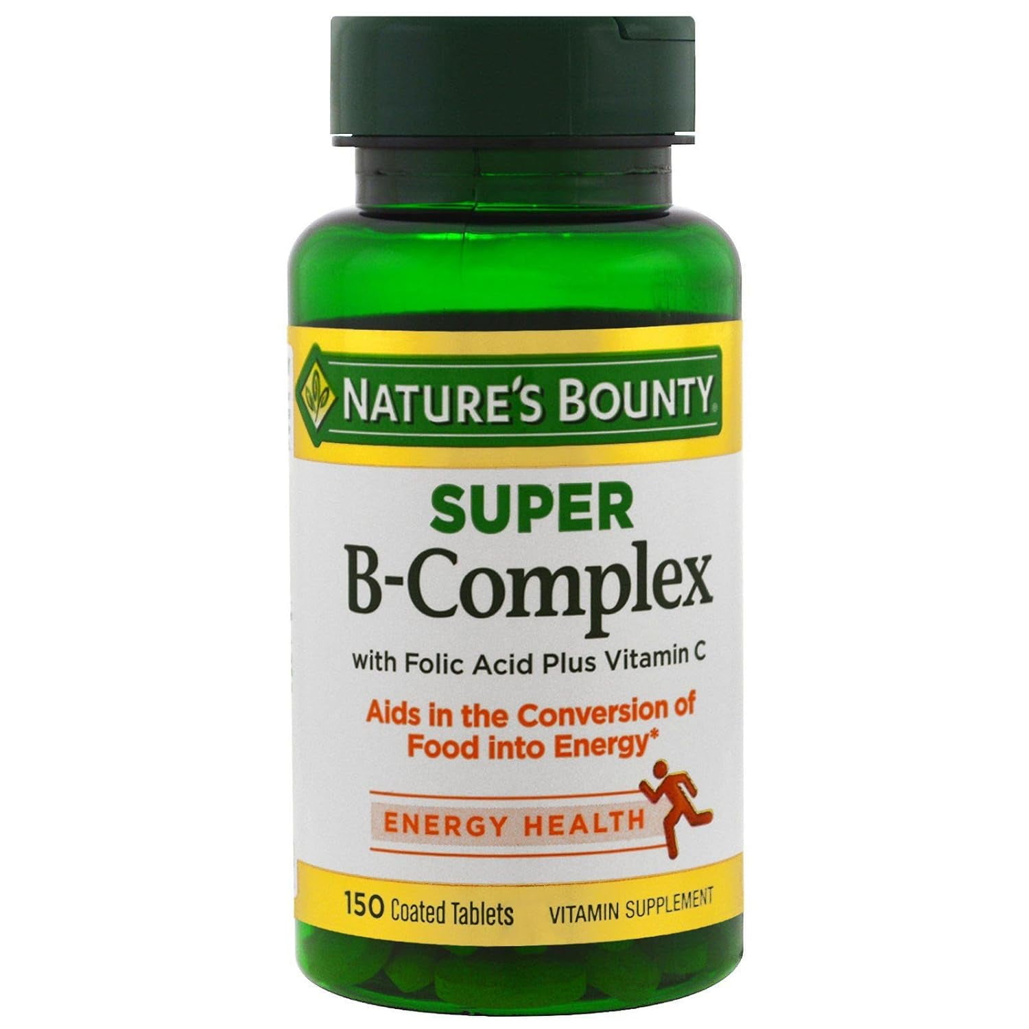 Nature's Bounty with Folic Acid Plus Vitamin C, Tablets 150