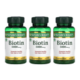 thumbnail image 1 of Nature's Bounty Biotin 5000 mcg Liquid Softgels 72 ea (Pack of 3), 1 of 7