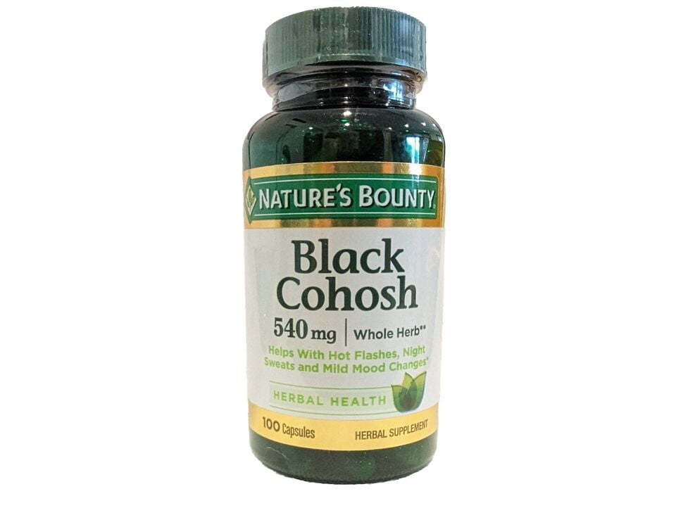 Nature's Bounty Black Cohosh Capsules, 540 Mg, 100 Ct