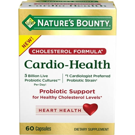 Nature's Bounty Cardio-Health Capsules, 60 Ct