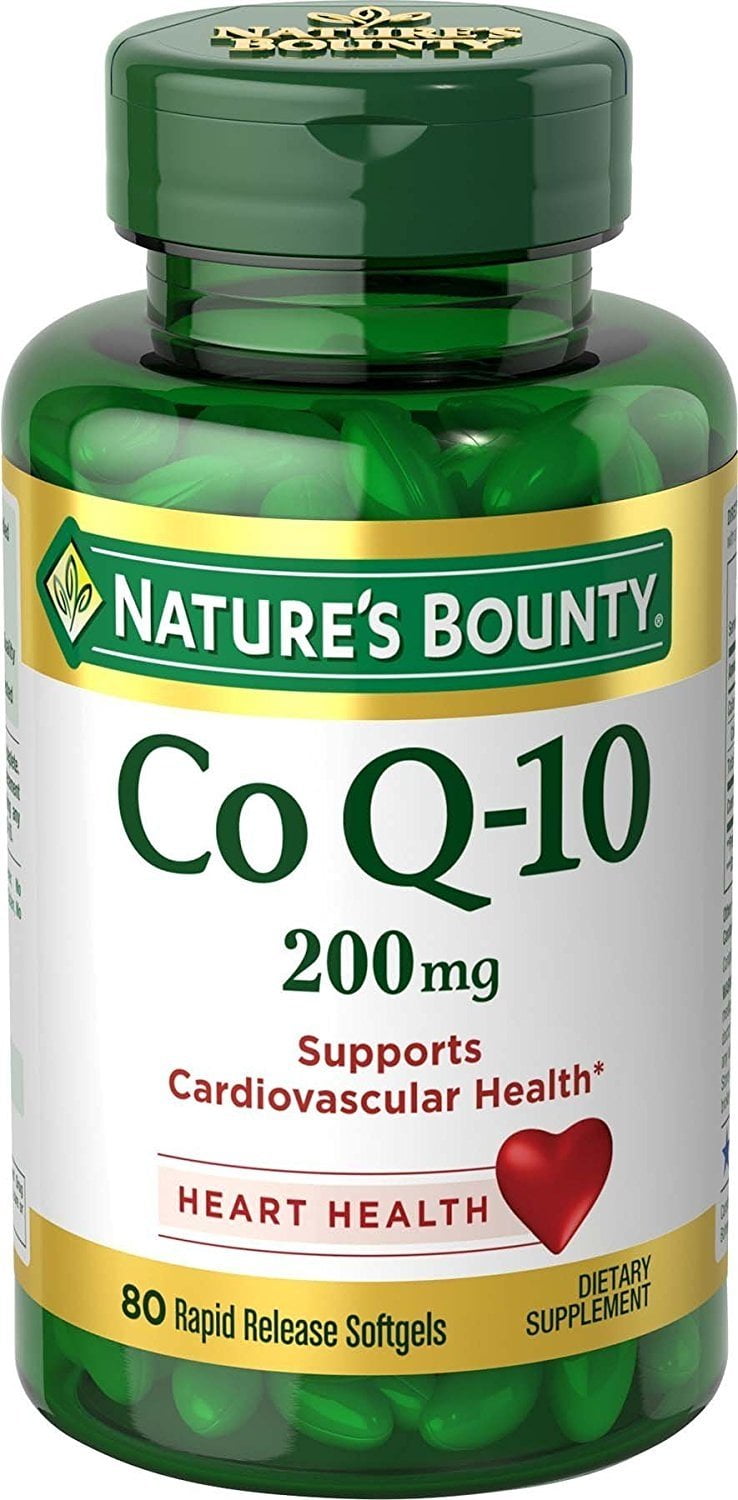 Nature's Bounty Co Q-10 200 mg, 80 Rapid Release Softgels