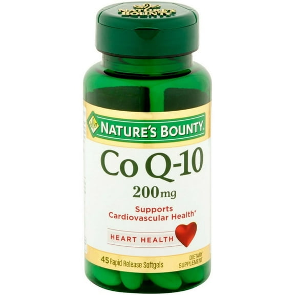 Nature's Bounty Co Q-10 200mg 45 Softgels (Pack of 2)