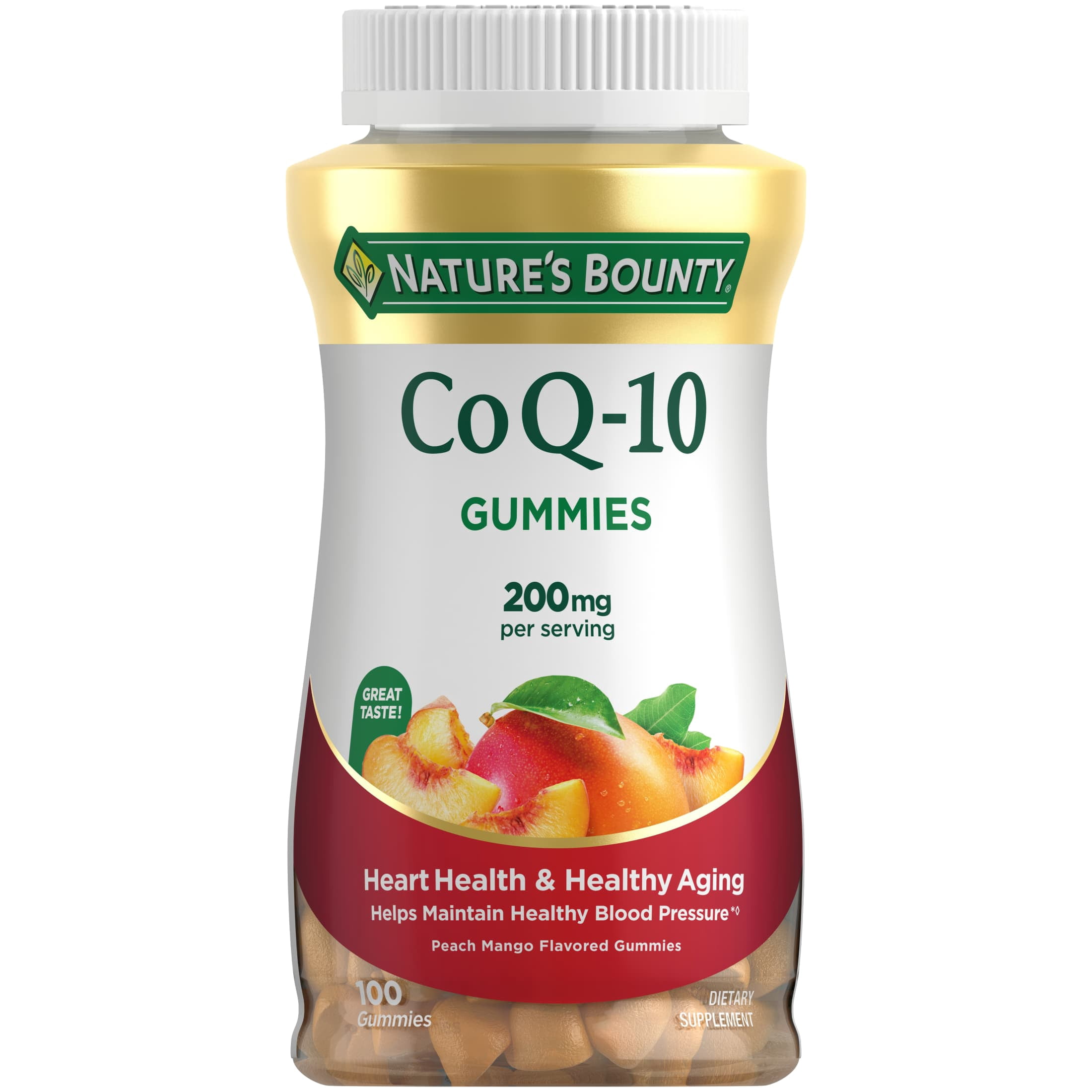 Nature’s Bounty CoQ10 Gummy Supplement, 200mg, 100 Gummies