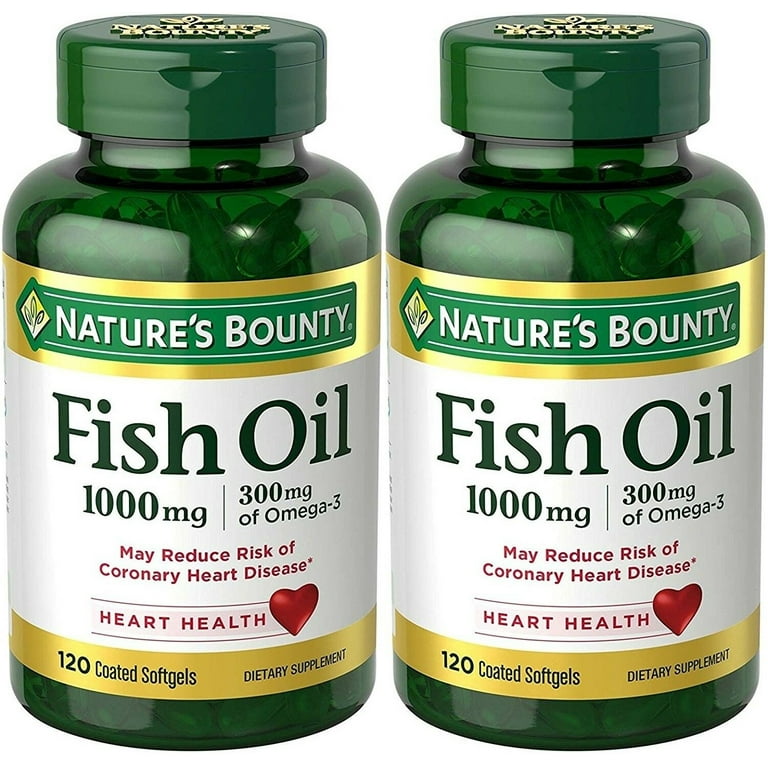 Fish Oil – Nature's Bounty
