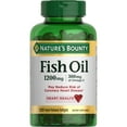 thumbnail image 1 of Nature's Bounty Fish Oil Rapid Release Softgels, 1200 Mg, 120 Ct, 1 of 7
