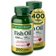 thumbnail image 1 of Nature's Bounty Fish Oil Softgels, 1200 Mg, 200 Ct , 2 Pack, 1 of 8
