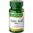 thumbnail image 1 of Nature's Bounty® Folic Acid 800 mcg, 250 Tablets, 1 of 7
