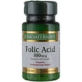 thumbnail image 1 of Natures Bounty Folic Acid 800 Mcg - 250 Tablets, 1 of 3
