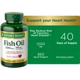 Nature's Bounty Heart Health Fish Oil Rapid Release Softgels, 1200 mg