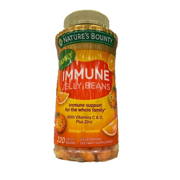 Nature's Bounty Immune Jelly Beans 220 Count Walmart Business Supplies