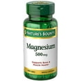 thumbnail image 1 of Nature's Bounty Magnesium 500mg Supports Muscle Health, 100 ct, 1 of 2