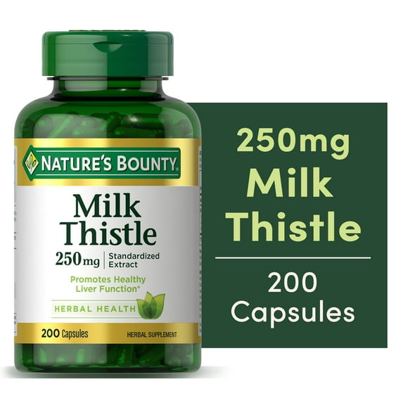 Nature's Bounty Milk Thistle 250mg, 200ct