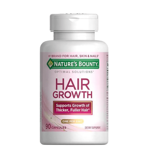 Nature's Bounty Optimal Solutions Hair Growth, 90 Capsules