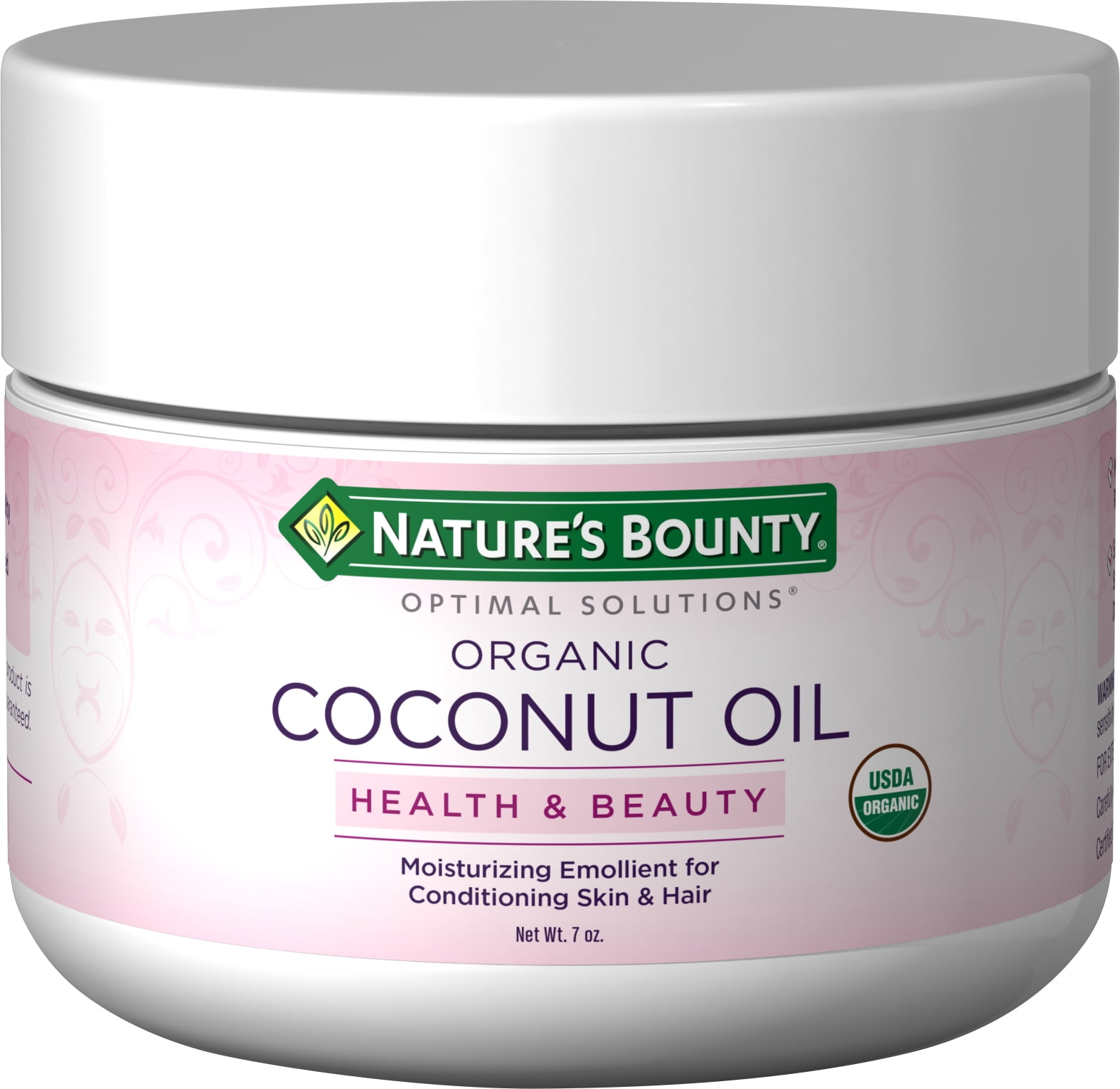 Nature's Bounty Optimal Solutions Health & Beauty Organic Coconut Oil ...