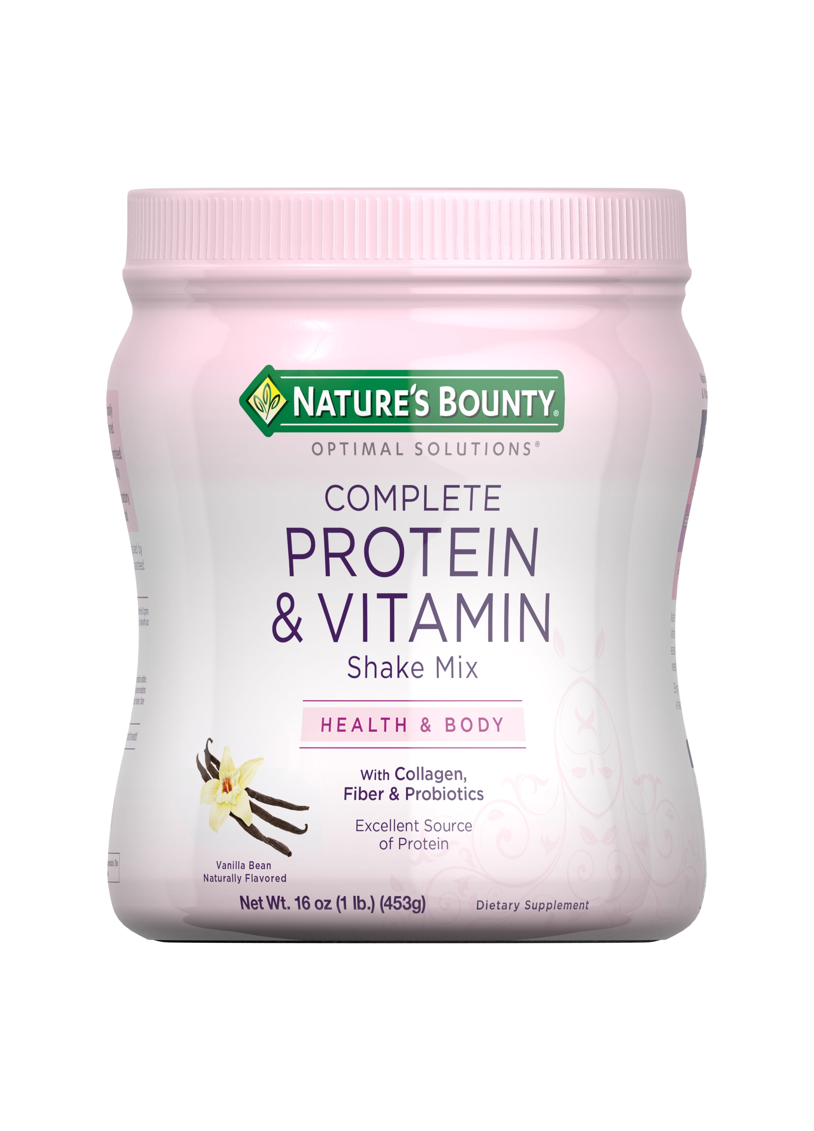 Complete Plant Protein & Vitamin Shake Mix – Nature's Bounty