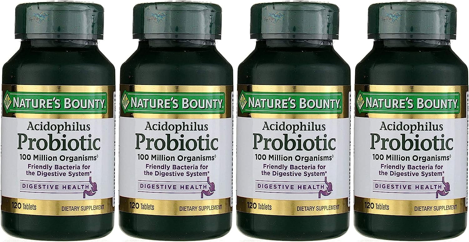 Nature's Bounty Probiotics Dietary Supplement, Supports Digestive and