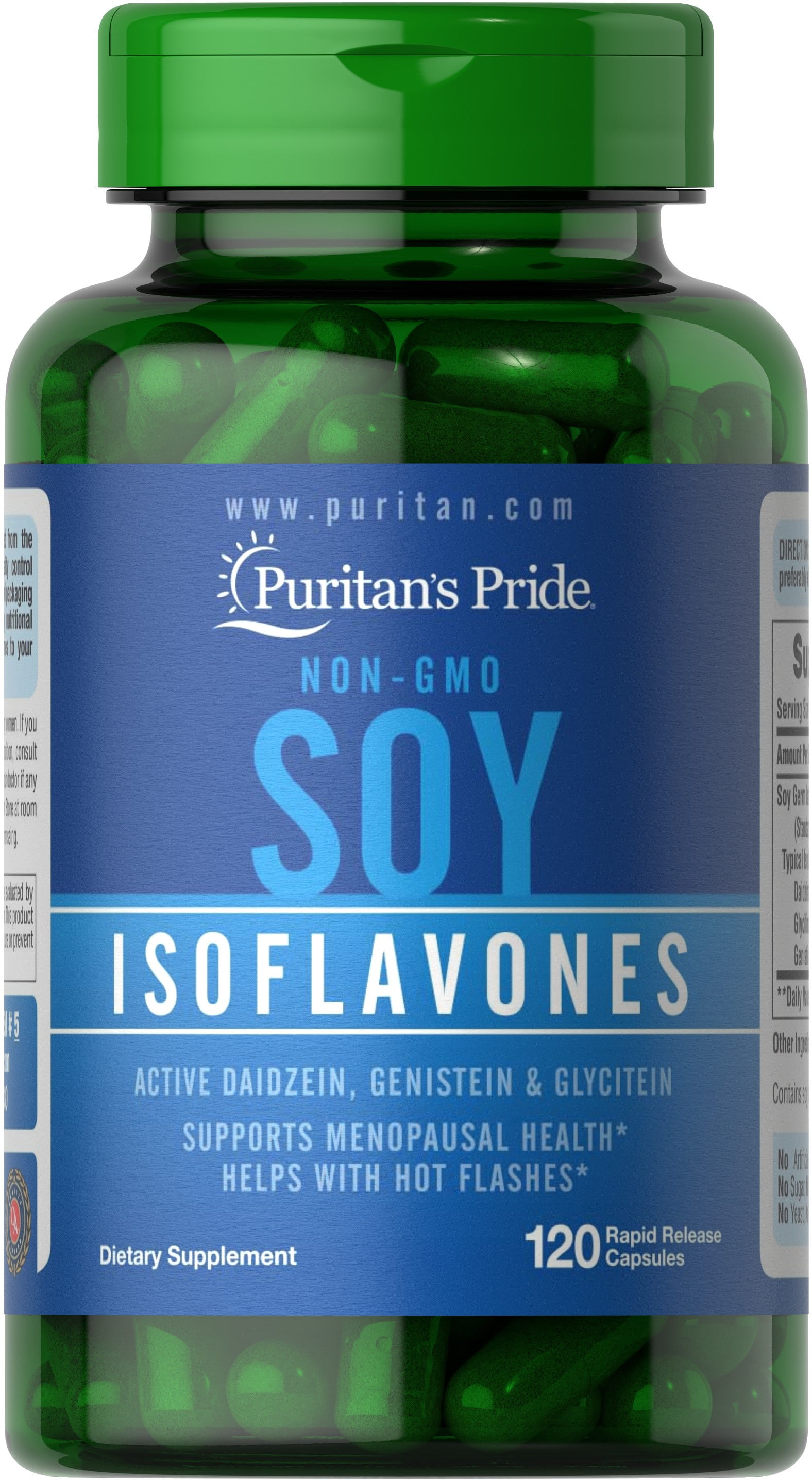 Nature's Bounty Puritan's Pride Puritans Pride NonGMO Soy