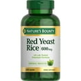 thumbnail image 1 of Nature’s Bounty Red Yeast Rice 600 mg Capsules, Herbal Health, 250 Ct, 1 of 7