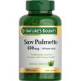Nature's Bounty Saw Palmetto Support for Prostate and Urinary Health