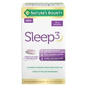 Natures Bounty Sleep3 Tri-Layer Tablets 120 ct.